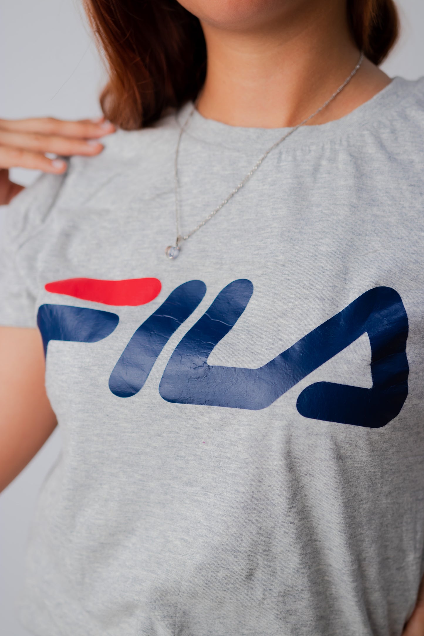 Playera Fila gris (M)