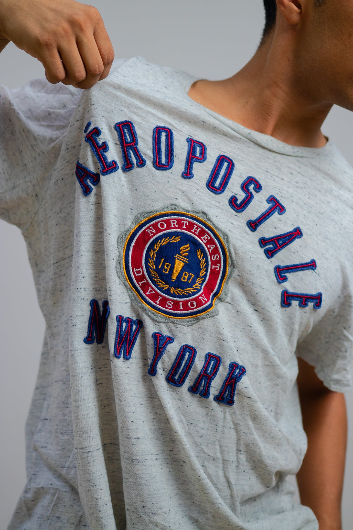 Playera Aeropostale gris(EG)